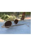 Unisex Vintage Tasarım Gold Güneş Gözlüğü Dc145