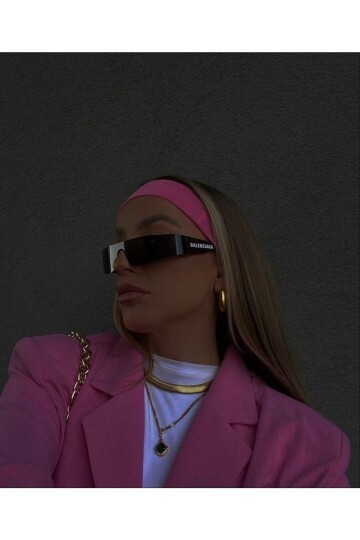 Kadın Pembe Saç Bandı Cd94