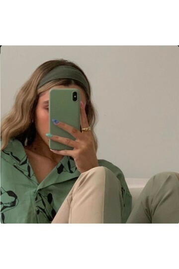 Kadın Petrol Saç Bandı Cd94