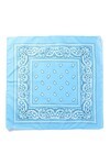 Unisex Mavi Desenli Bandana Cd136